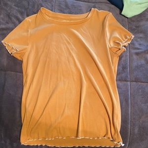 yellow aeropostale top